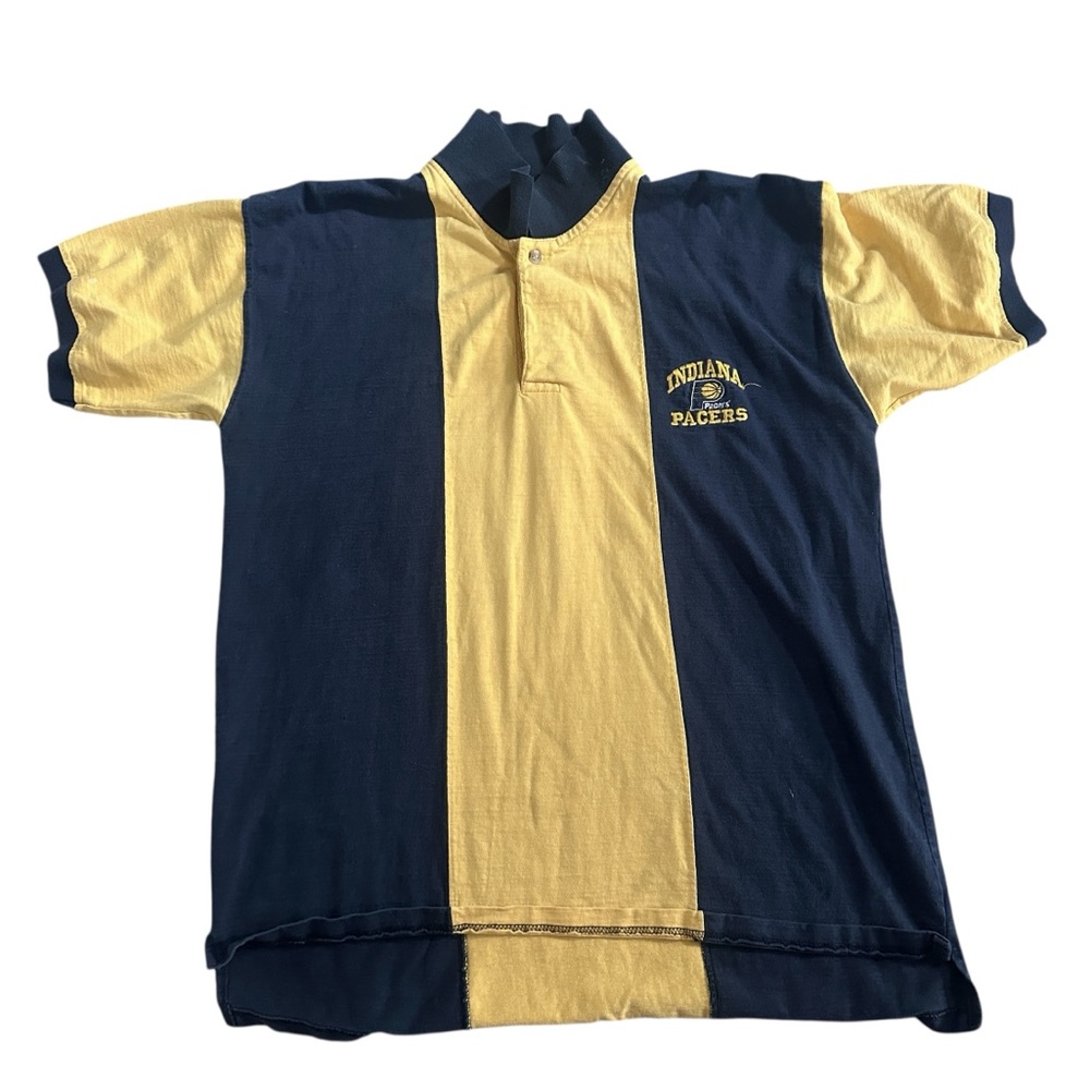 Active USA Kids Yellow and Navy Polo Shirt